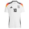 Maglia ufficiale Germania Musiala 10 Casa Euro 2024 per Uomo